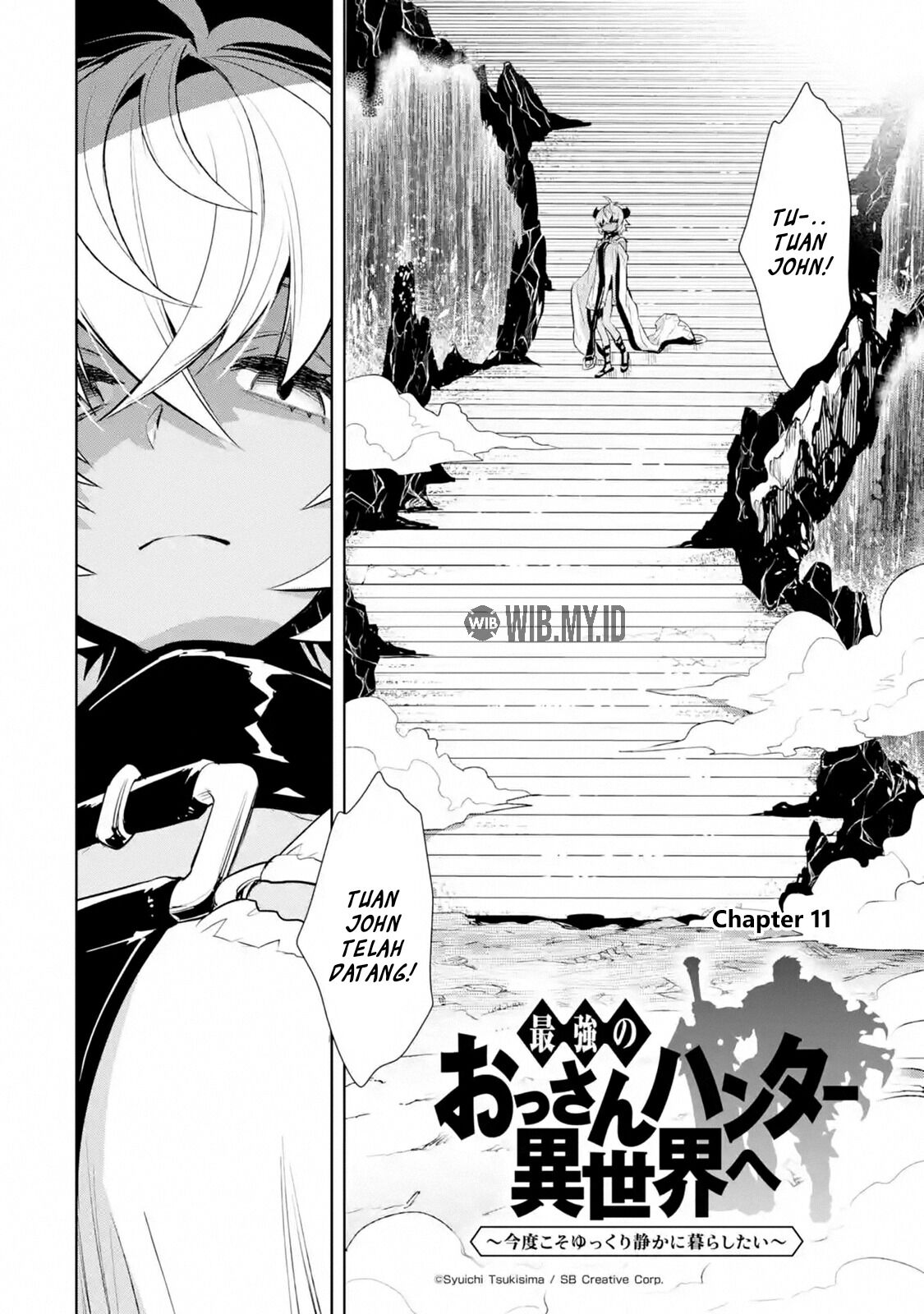 The Ultimate Middle-Aged Hunter Travels to Another World Chapter 11.1 Bahasa Indonesia